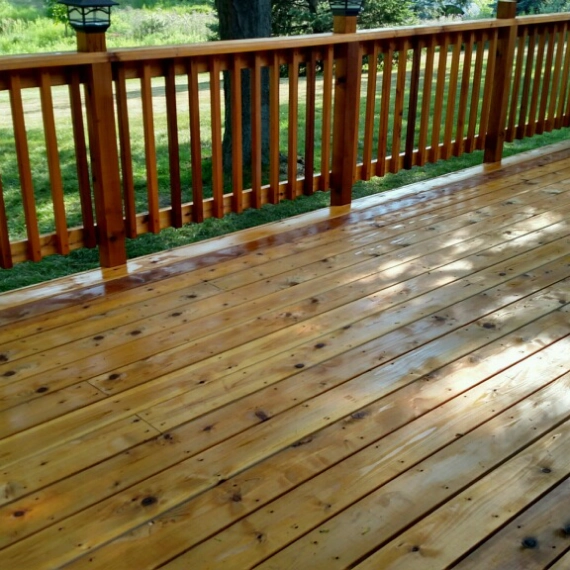 Wood Deck Installation